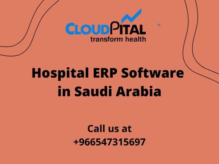 How Hospital ERP Software in Saudi Arabia and Dentist EMR Software in Saudi Arabia going useful for you?