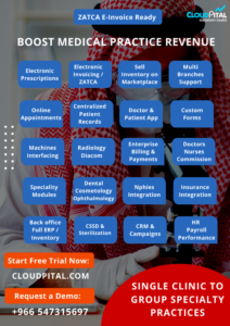 Which are the advanced Services and Procedures in Hospital Software in Saudi Arabia?