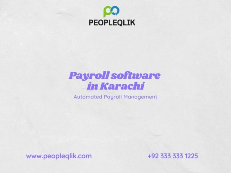 Payroll Software in Karachi