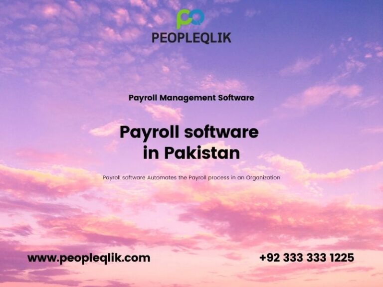 Payroll software in Pakistan