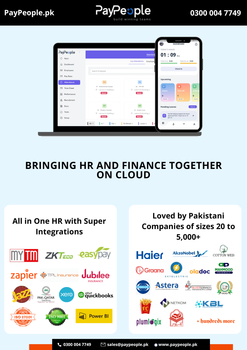 How Payroll software in Pakistan improve payroll processing times?