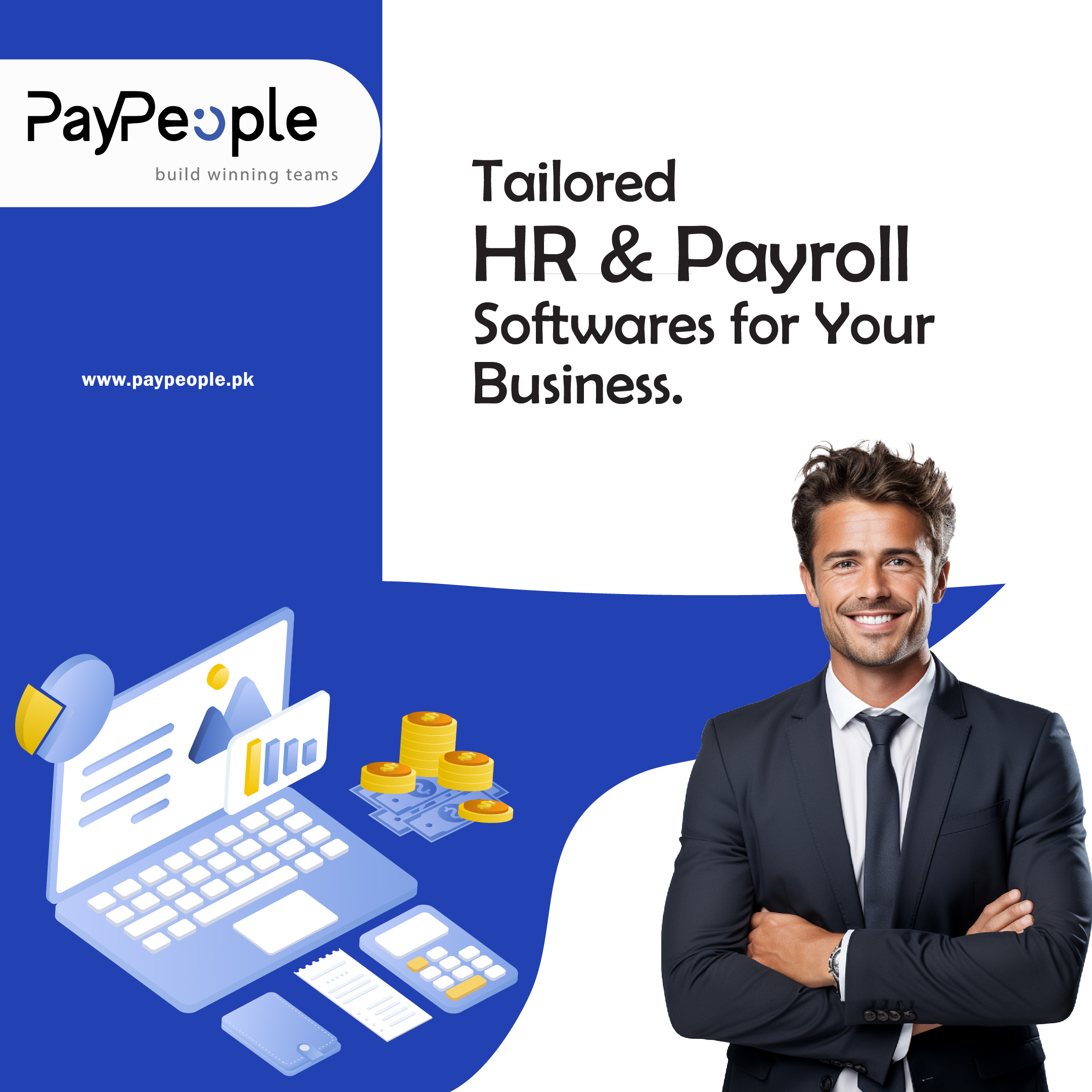 How does HR software in Pakistan handle payroll businesses?