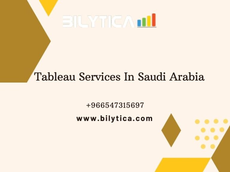 Integration And Connection Of Python With Tableau Services In Saudi Arabia 