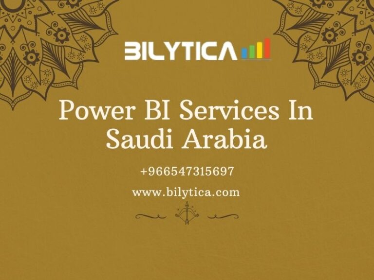 أثناء ترقية خدمات Power BI في المملكة العربية السعودية ، ضع الأمور في الاعتبار